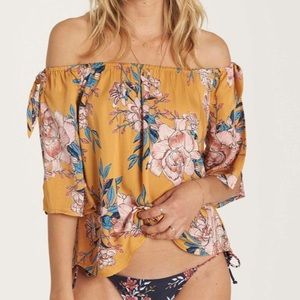 BILLABONG Strapless Blouse